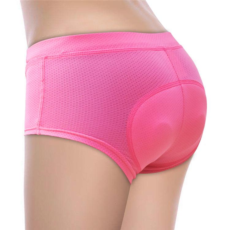 Women Cycling 3D Gel Padded Bike Shorts Mountain Bicycle Briefs