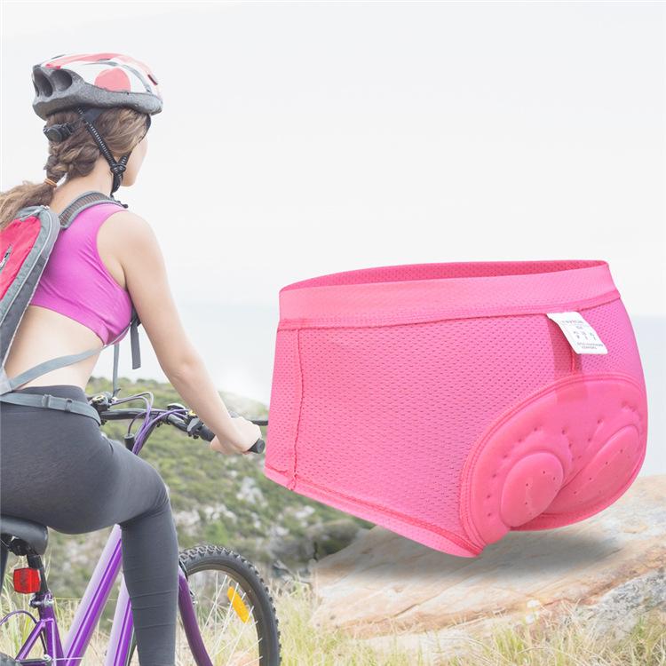 Women Cycling 3D Gel Padded Bike Shorts Mountain Bicycle Briefs