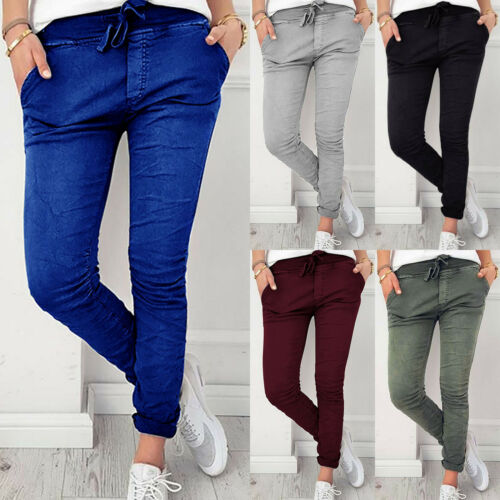 Women Fashion Casual Slim Tight High Elasticity Stretch Pants