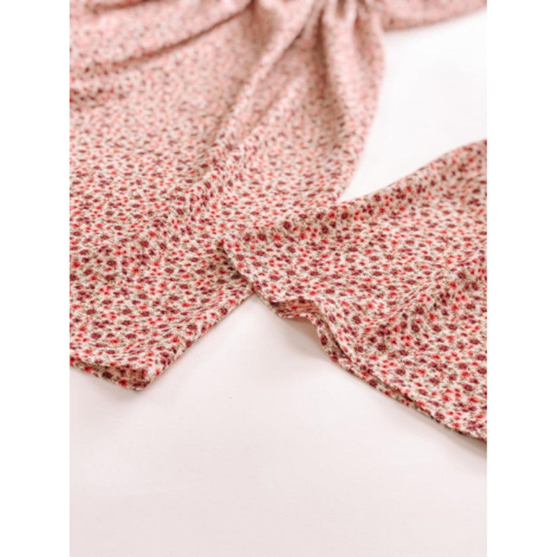 Mommy and Me Dresses Casual Floral Family Outfits Summer Matching Maxi Dress With Pockets