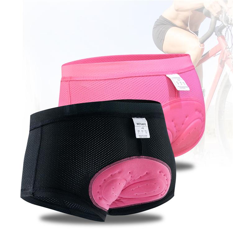 Women Cycling 3D Gel Padded Bike Shorts Mountain Bicycle Briefs