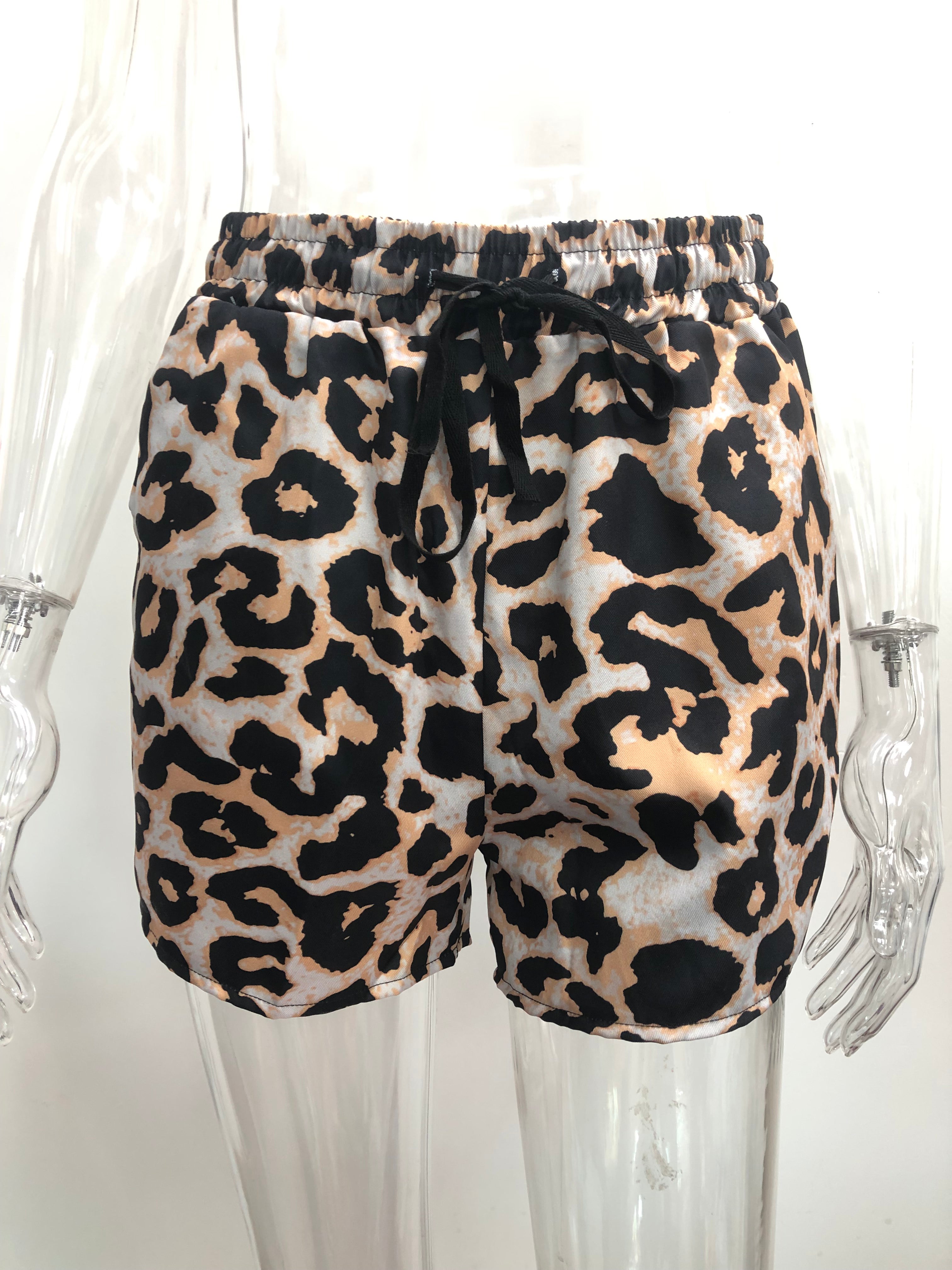 2021 Newest Women Tie-Dye Pattern Gradient Color Casual Short Pants