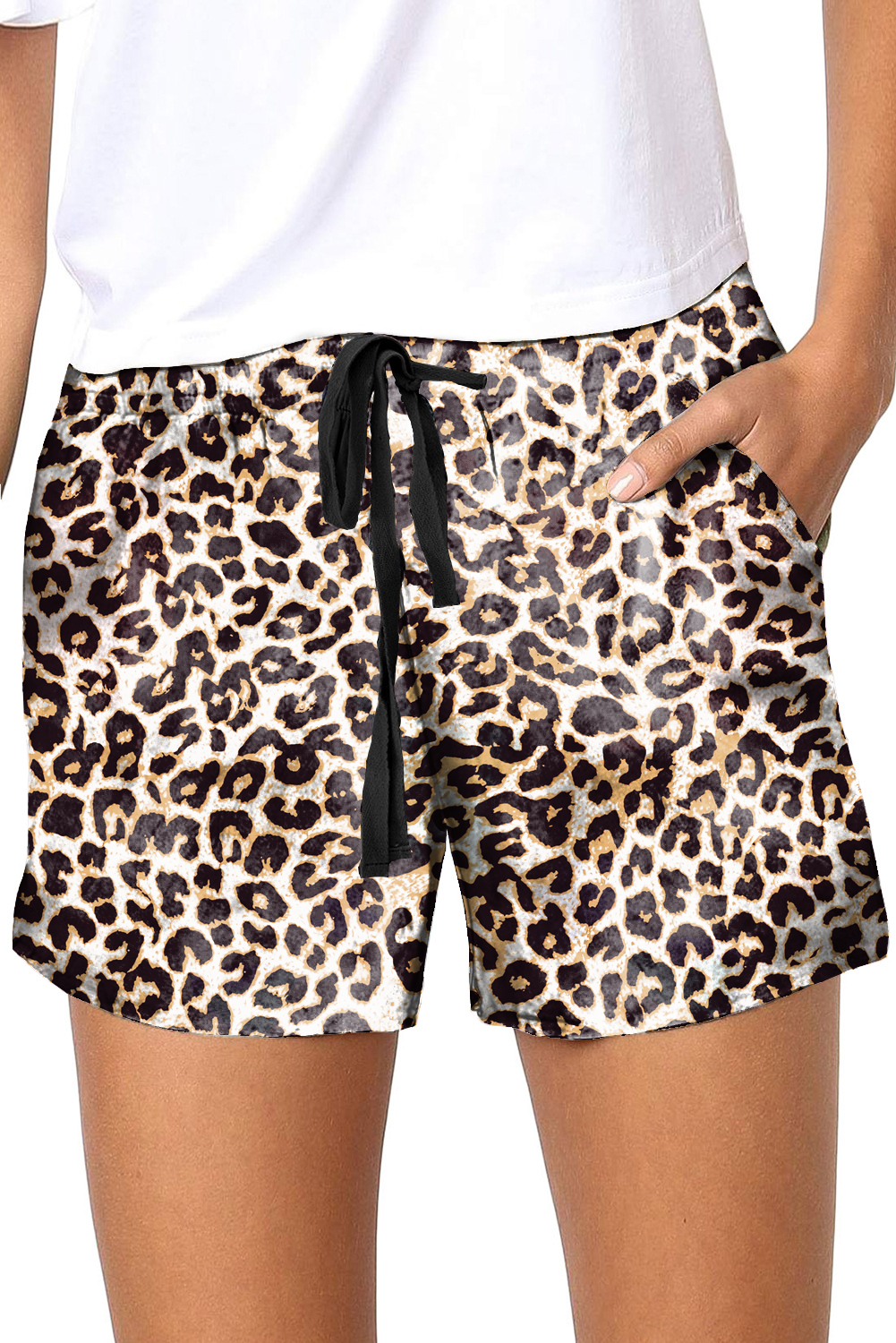 2021 Newest Women Tie-Dye Pattern Gradient Color Casual Short Pants