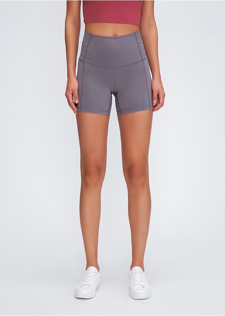 Chicvane Butt Lift  Stretchy Quick Drying Workout Yoga Shorts