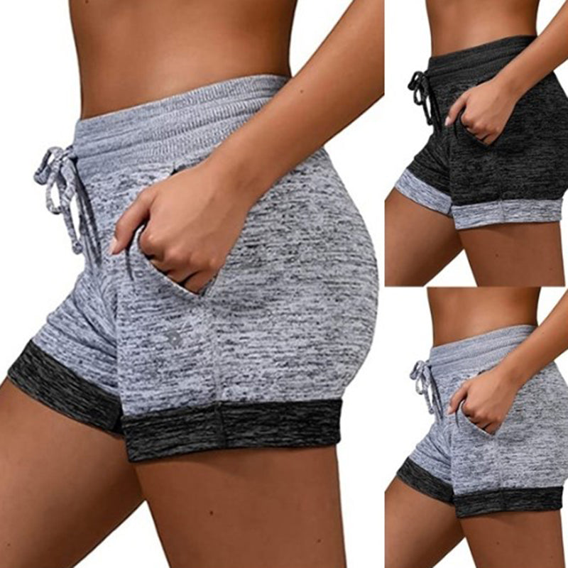 Soft and Comfy Activewear Lounge Shorts with Pockets and Drawstring for Women