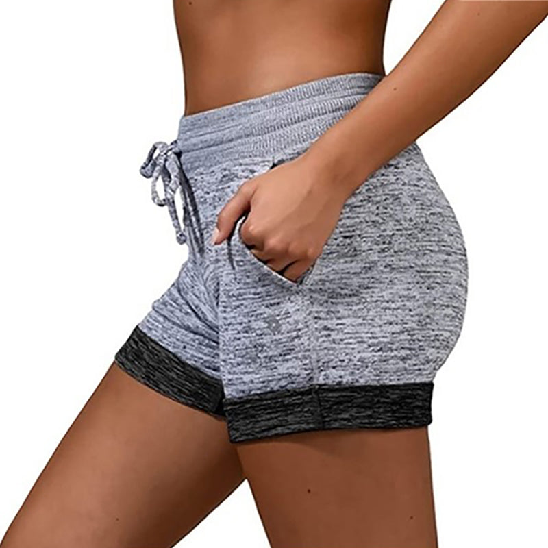Soft and Comfy Activewear Lounge Shorts with Pockets and Drawstring for Women
