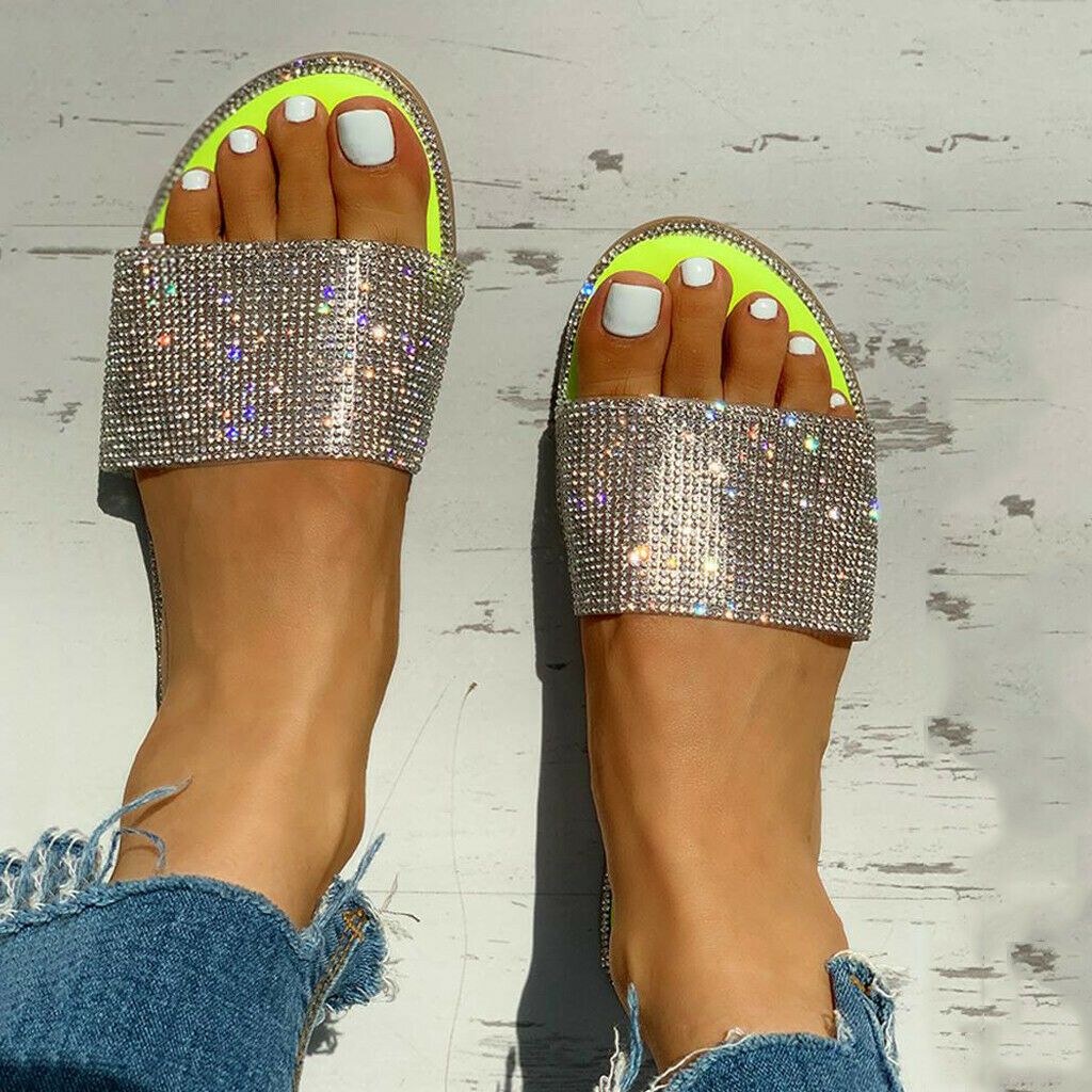 Women Comfy Platform Casual Sandal Shoes Summer Beach Travel Slipper Flip Flops
