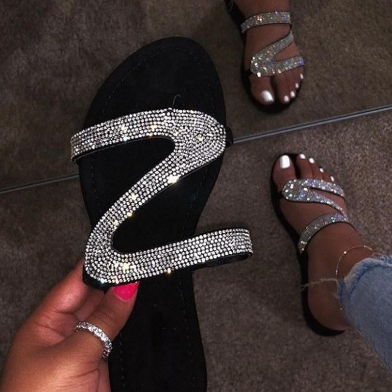 Women Comfy Platform Casual Sandal Shoes Summer Beach Travel Slipper Flip Flops