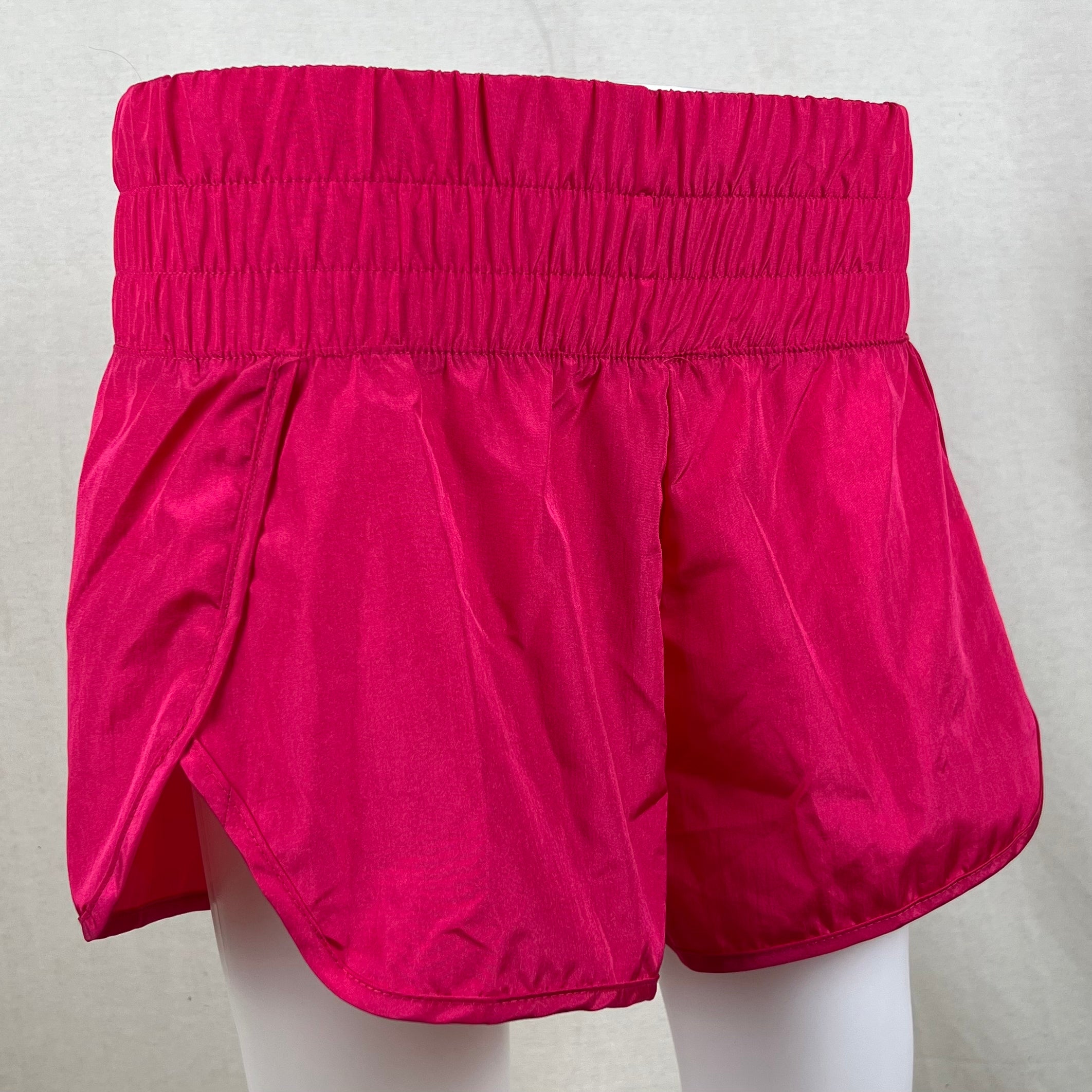 Womens High Waisted Athletic Shorts Elastic  Running Shorts Quick Dry Gym Workout Shorts