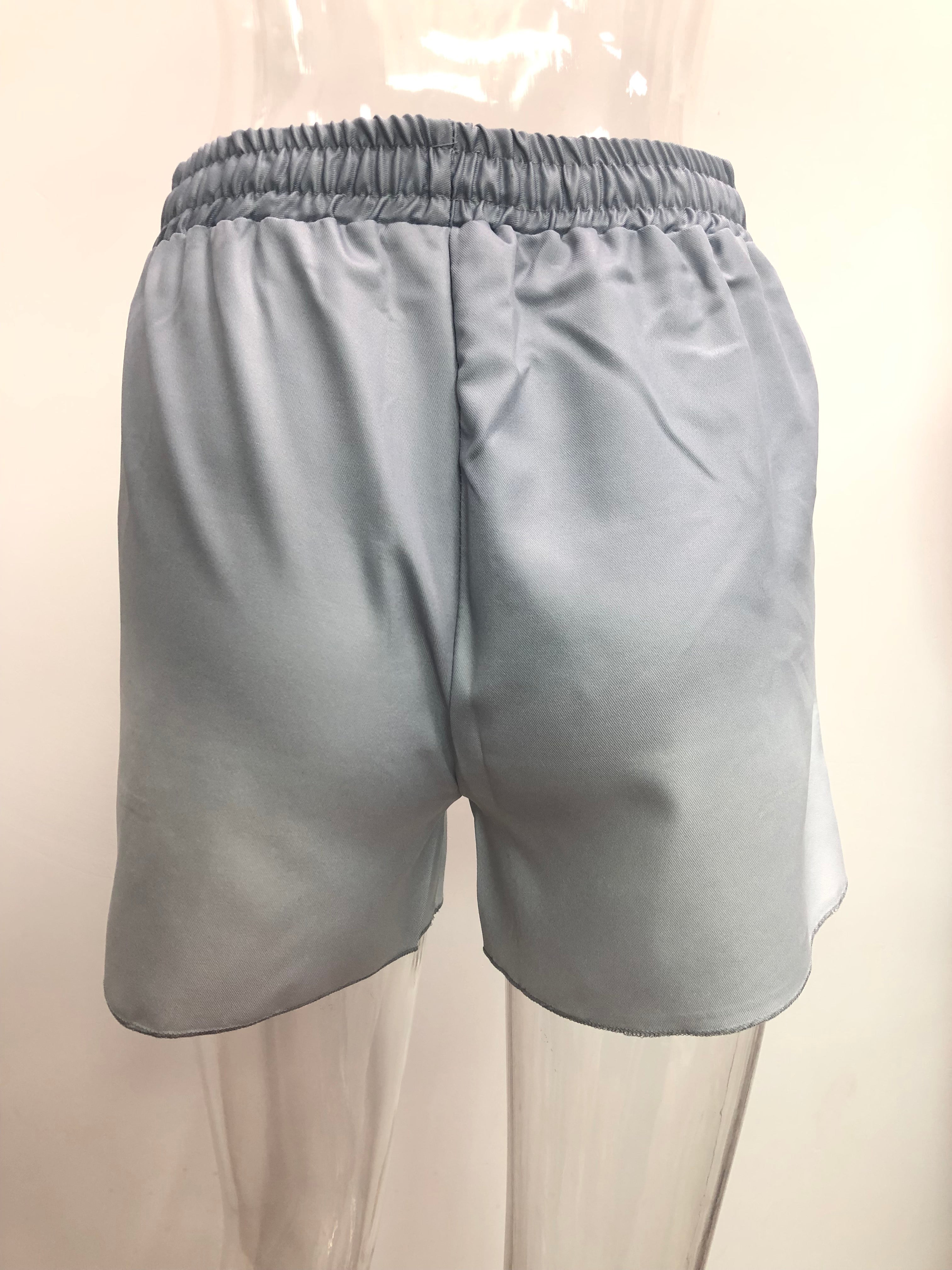 2021 Newest Women Tie-Dye Pattern Gradient Color Casual Short Pants