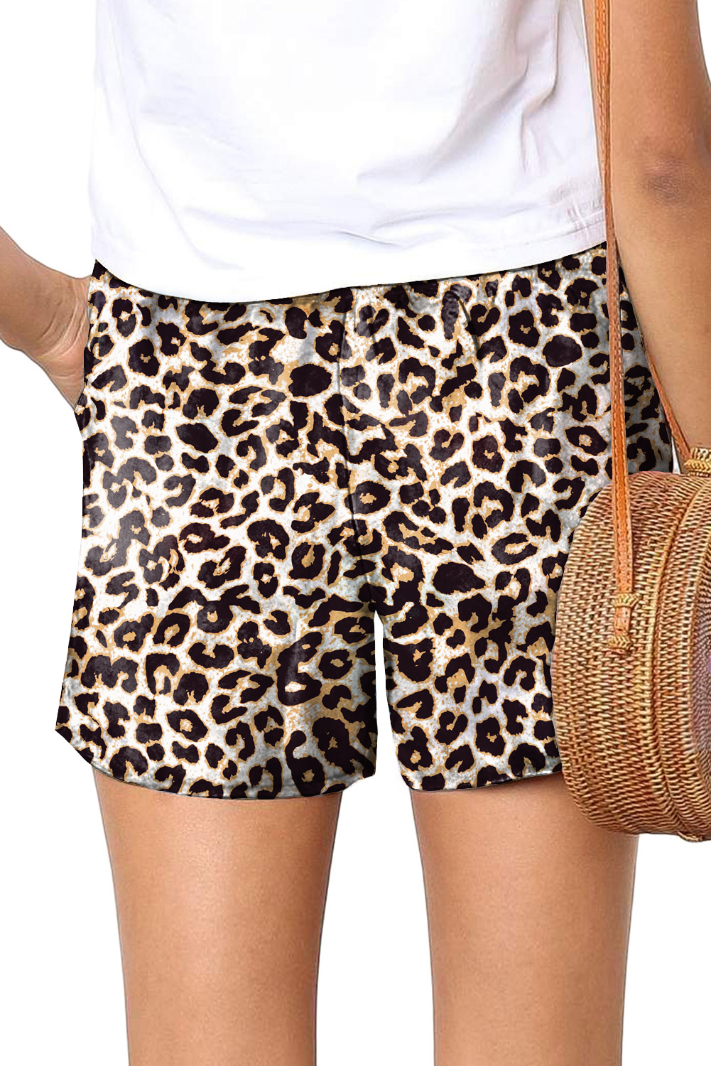 2021 Newest Women Tie-Dye Pattern Gradient Color Casual Short Pants