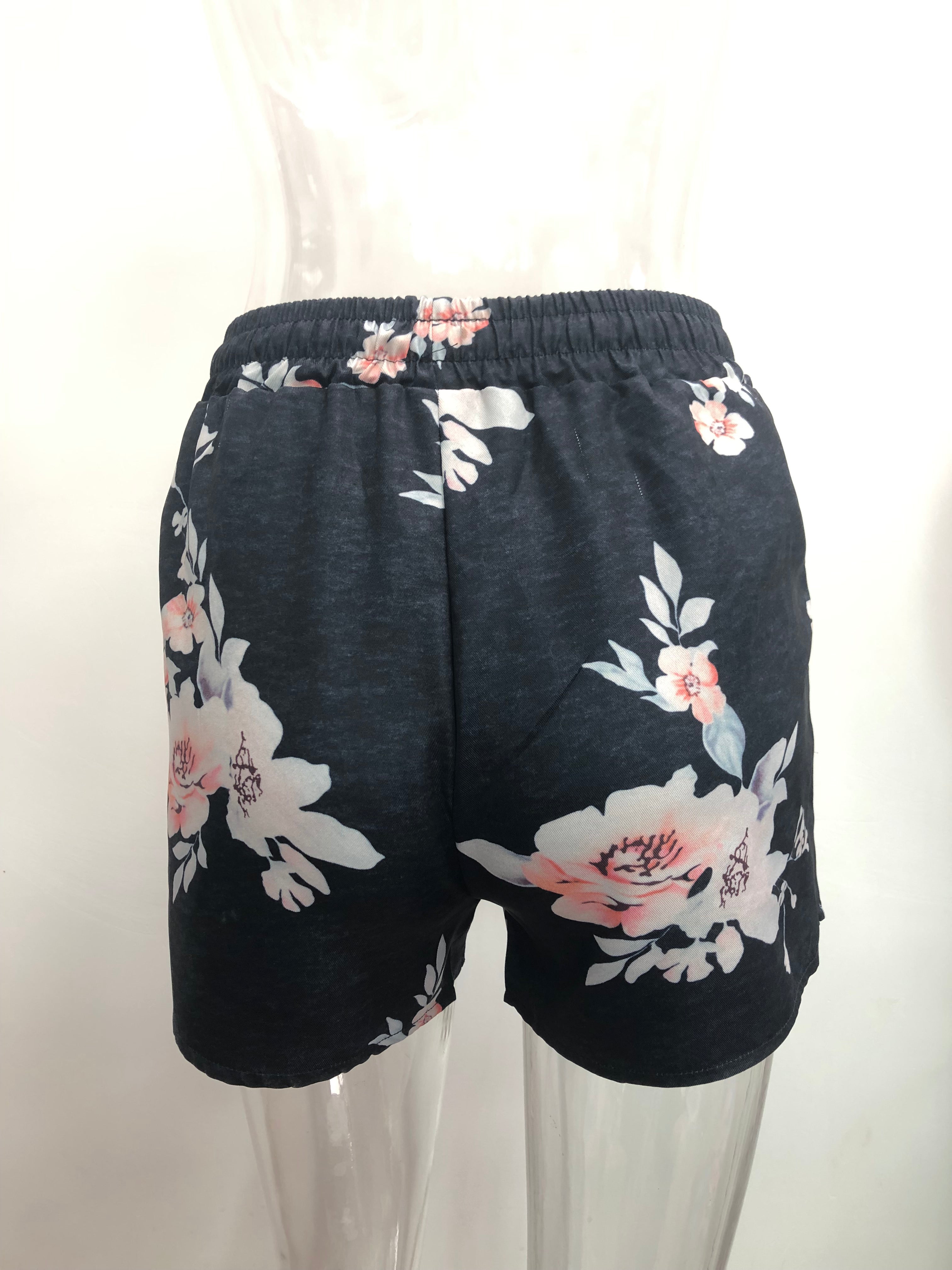 2021 Newest Women Tie-Dye Pattern Gradient Color Casual Short Pants