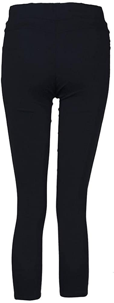 Women Skinny Ripped Pants High Waist Stretch Pencil Pants