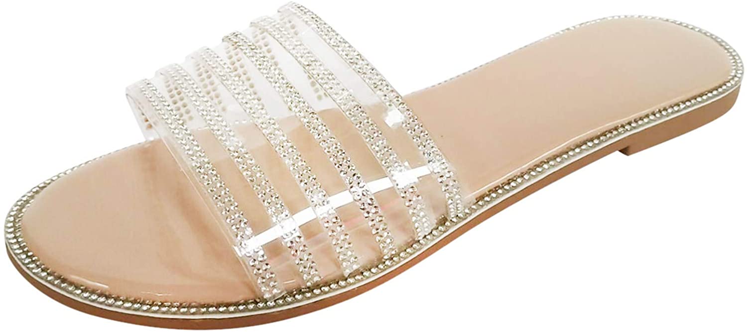 Women Comfy Platform Casual Sandal Shoes Summer Beach Travel Slipper Flip Flops