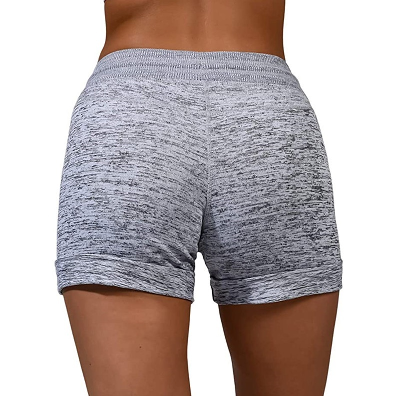Soft and Comfy Activewear Lounge Shorts with Pockets and Drawstring for Women