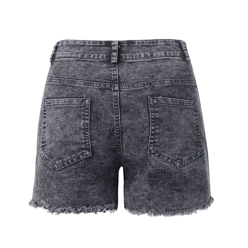 New Women High Waist shorts Sexy Denim Jeans With Pockets