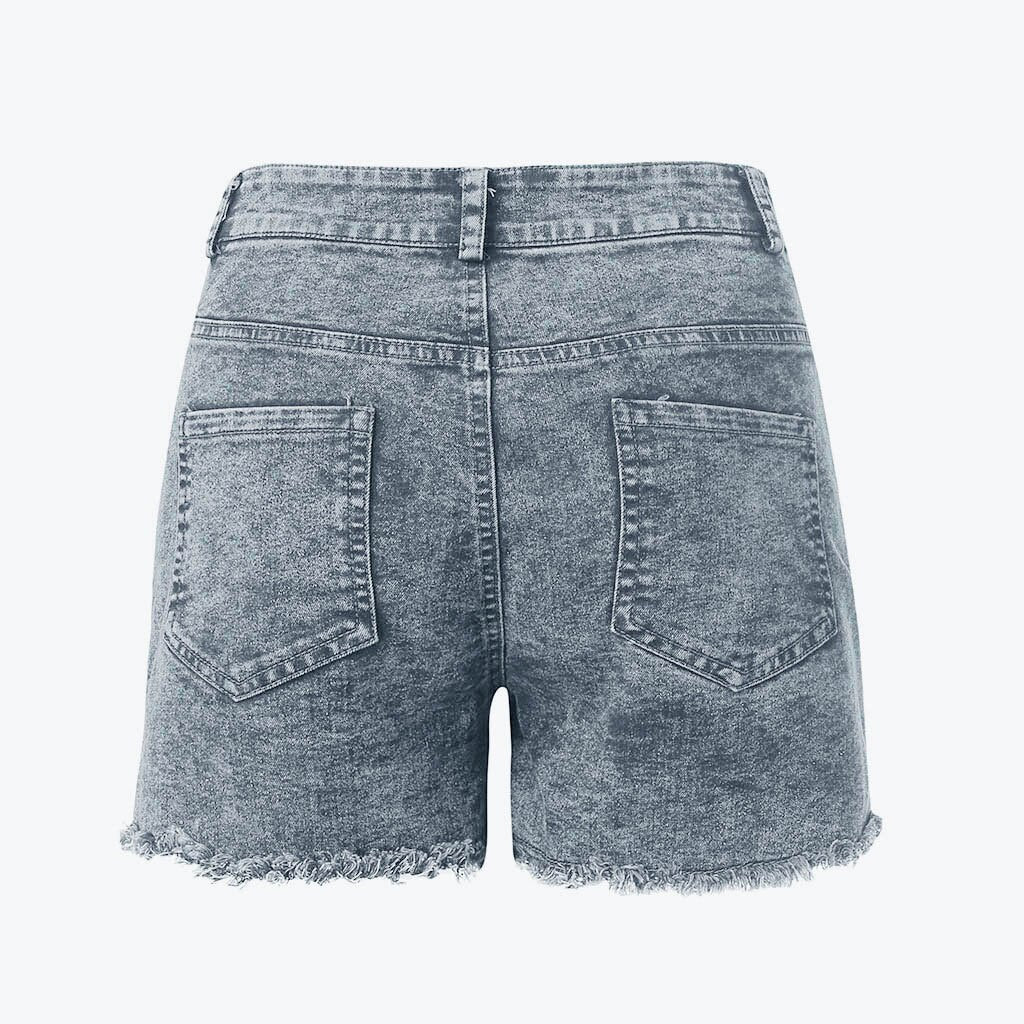 New Women High Waist shorts Sexy Denim Jeans With Pockets