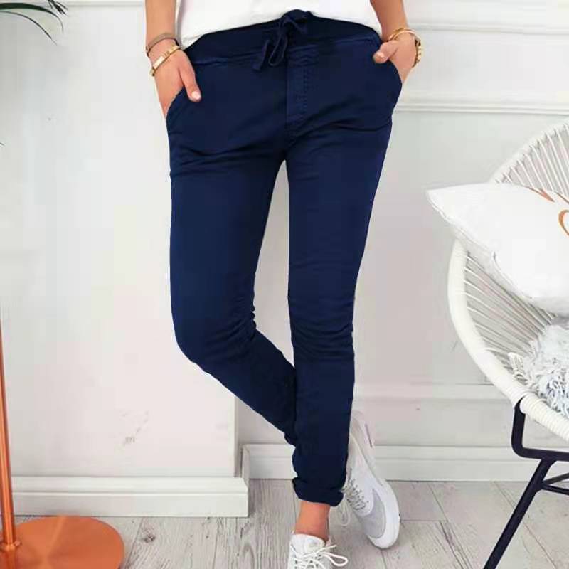 Women Fashion Casual Slim Tight High Elasticity Stretch Pants