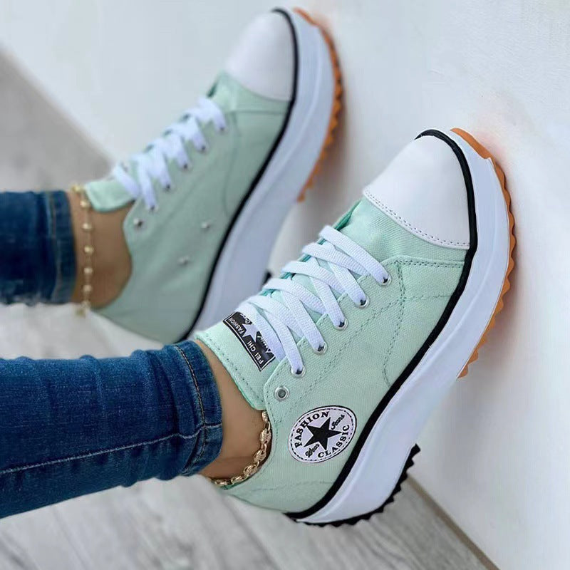 Platform Spring & Summer Casual Heightened, Breathable Shoes for Women 2022
