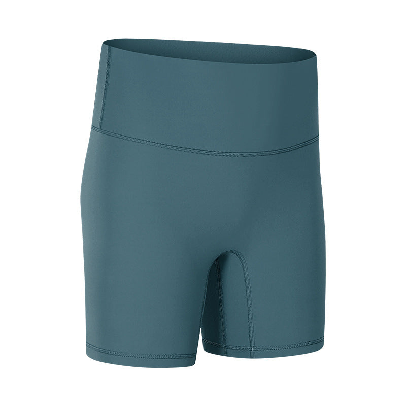 Women Running Workout High Waist Sport Premium Yoga Shorts Pants With Pockets