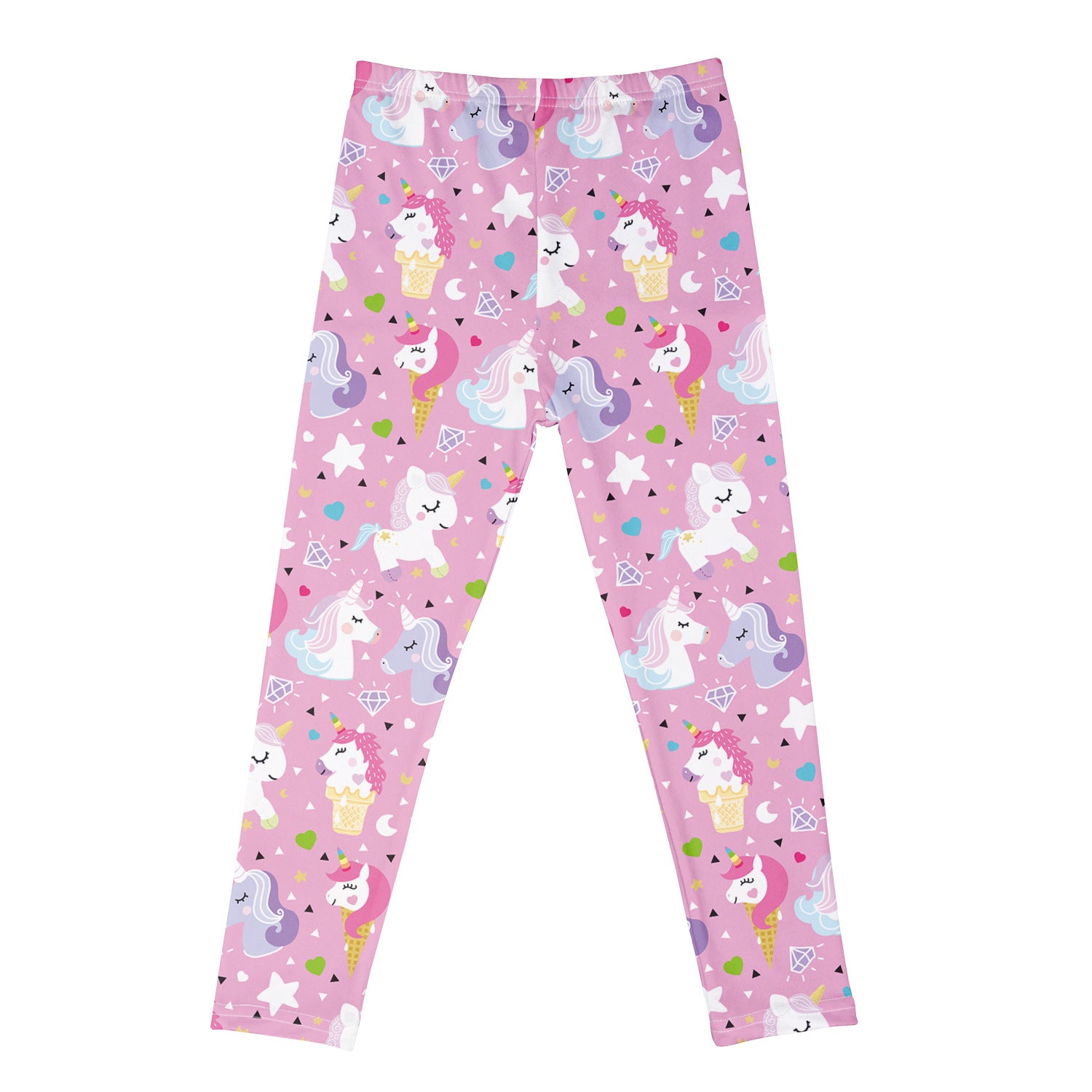 Girls Printed Leggings Yoga Pants Multipack Leggings for Kids