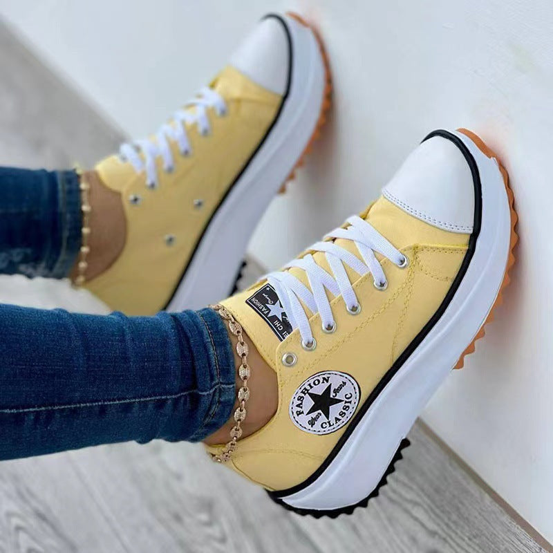 Platform Spring & Summer Casual Heightened, Breathable Shoes for Women 2022