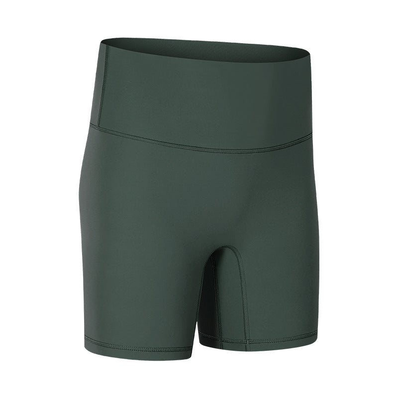 Women Running Workout High Waist Sport Premium Yoga Shorts Pants With Pockets