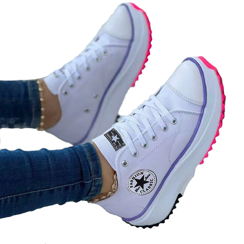 Platform Spring & Summer Casual Heightened, Breathable Shoes for Women 2022