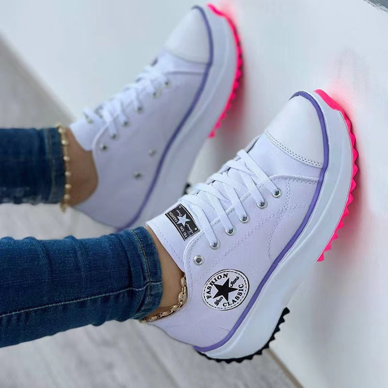 Platform Spring & Summer Casual Heightened, Breathable Shoes for Women 2022